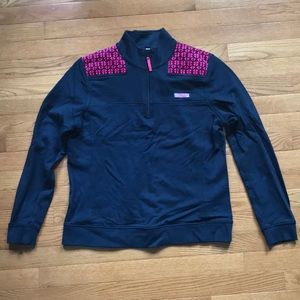 Vineyard vines quarter zip sweater